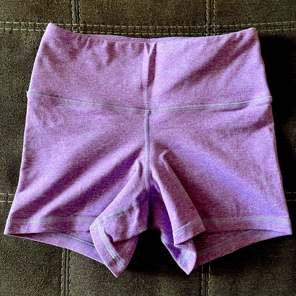 Fleo - Power High Rise Shorts - Amethyst Sky
